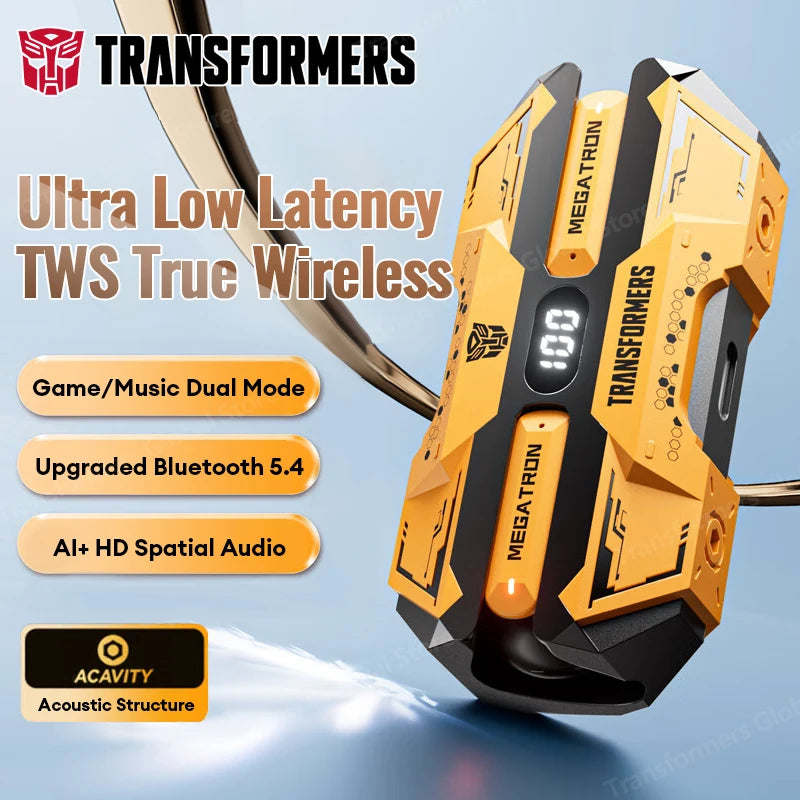 Interesante™ Audifonos TRANSFORMERS Bluetooth 2025