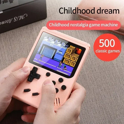 Interesante™ Mini consola de videojuegos portátil retro con 500 juegos