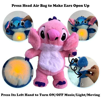 Interesting™ Kawaii Stitch plush toy that breathes to relieve stress